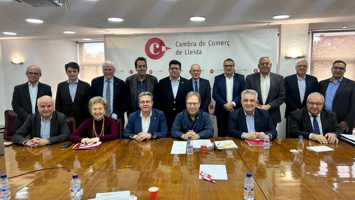 El Comitè Executiu del Consell de Cambres es reuneix a Lleida