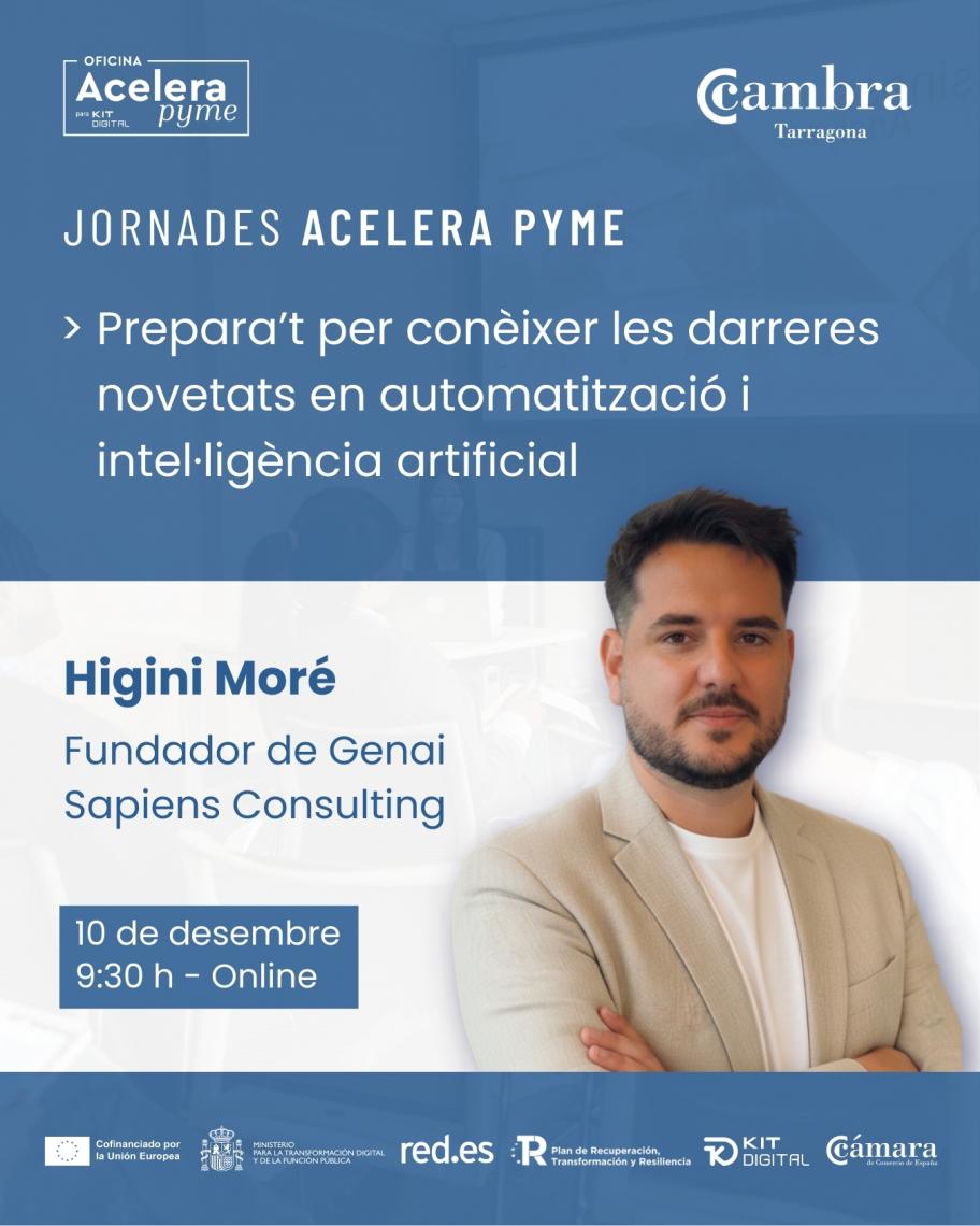 Prepara’t per conèixer les darreres novetats en automatització i IA