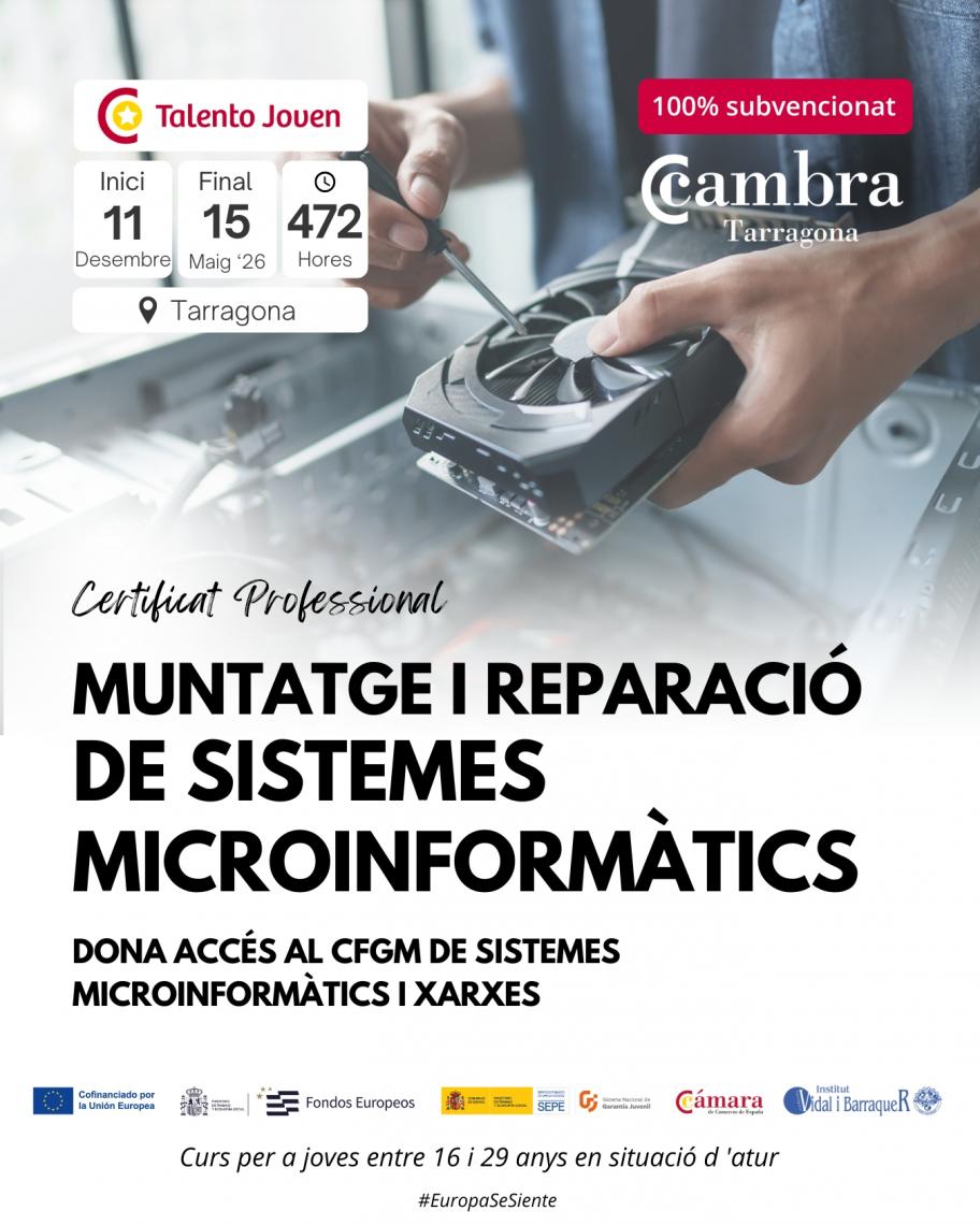Curs per reparar i muntar sistemes microinformàtics