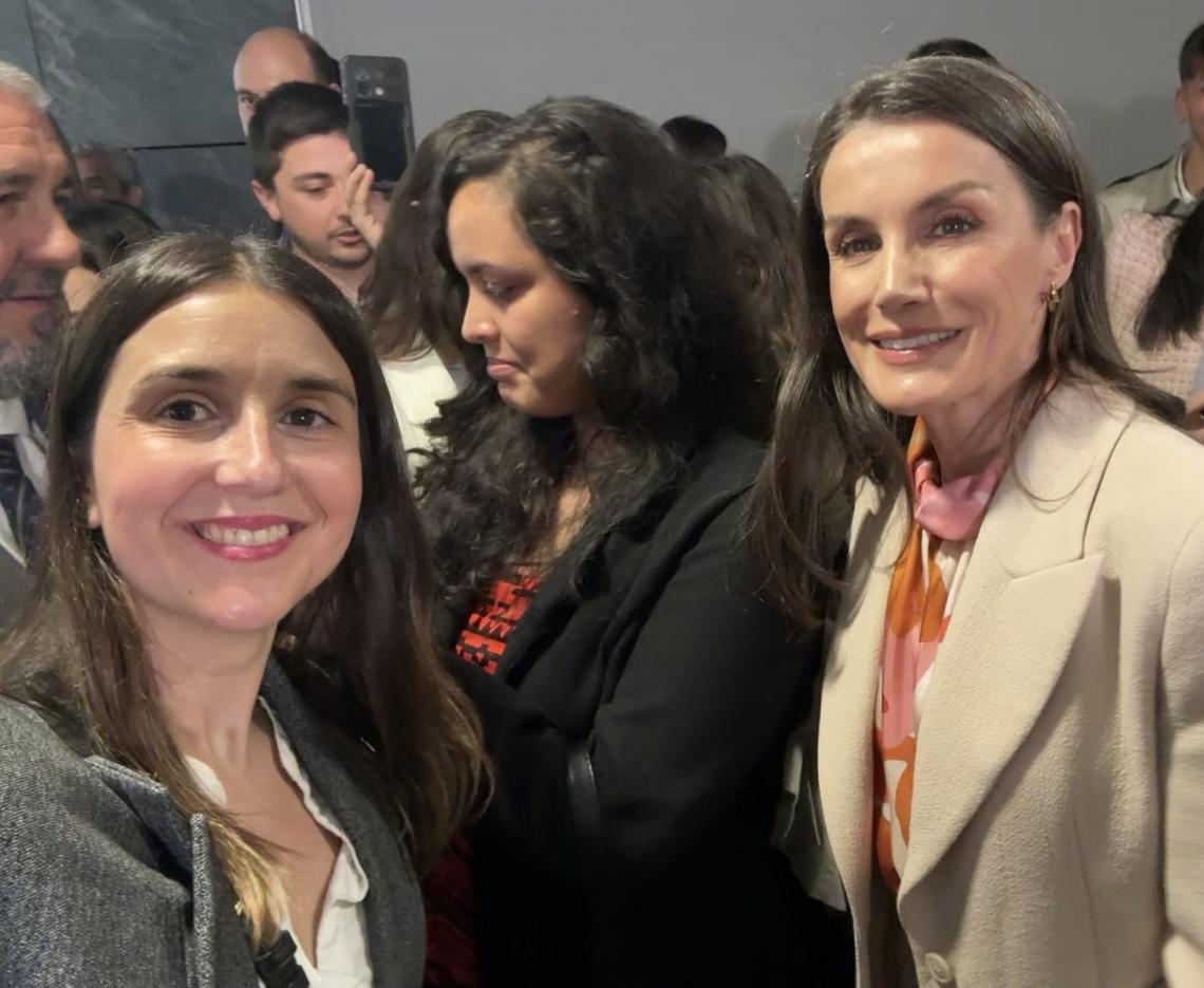 Trobada amb la Reina Letizia a Madrid