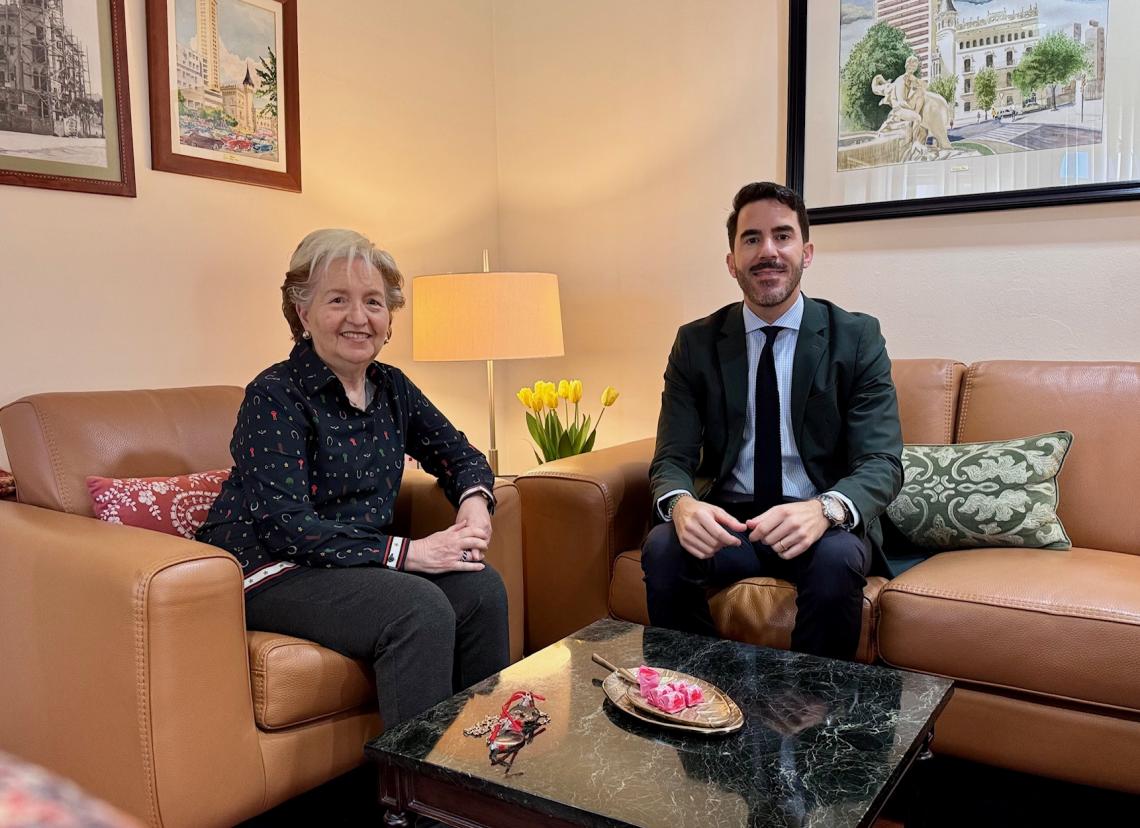 Trobada amb el president del Col·legi d’Economistes