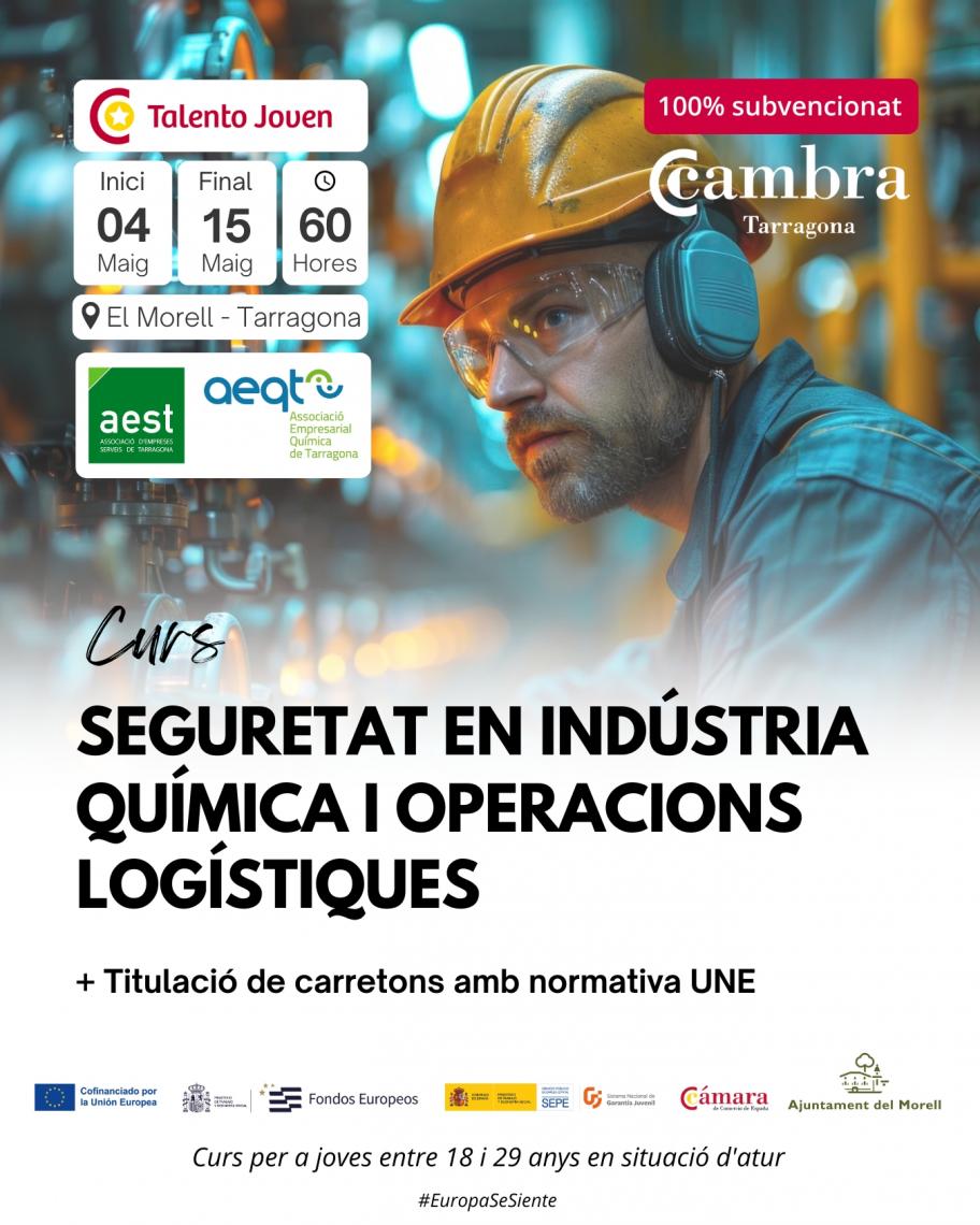Curs de seguretat a la industria química