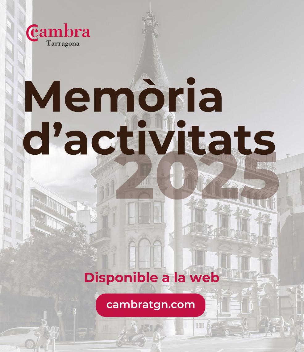 La Cambra presenta la Memòria d’Activitats 2025